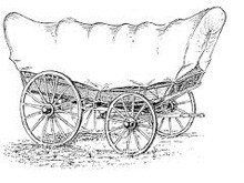 The American dream came by wagon